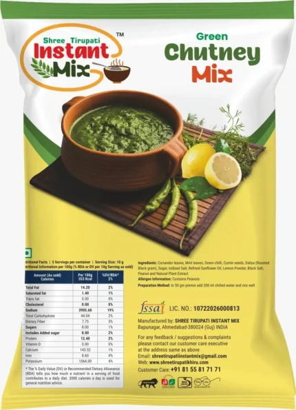 Green Chutney Mix